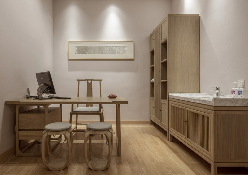 中醫(yī)桌、中醫(yī)椅、鼓凳